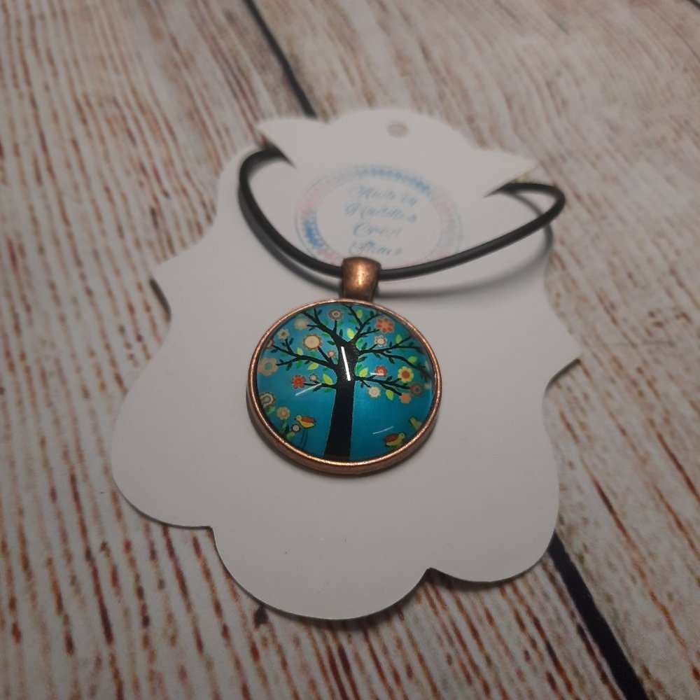 Handmade 20" Necklace with Pendant